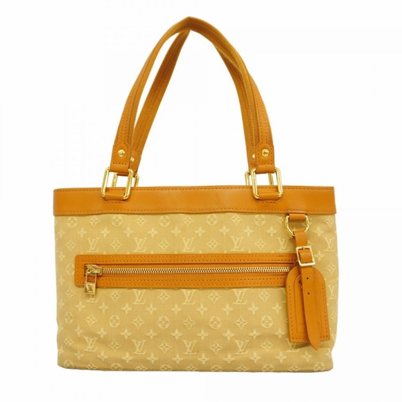 LOUIS VUITTON Cream Monogram Tote Bag - Picture 1 of 15